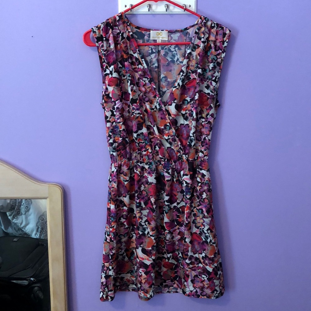 Floral print dress